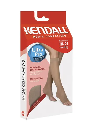 Meia 3/4 Kendall Média Compressão sem Ponteira