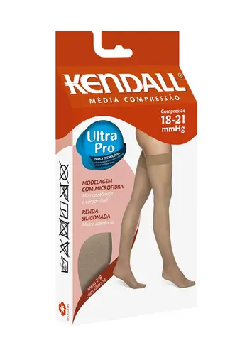 Meia 7/8 Kendall Média Compressão com Ponteira
