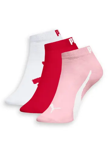 Kit 3 Pares de Meias Infantil Cano Curto Puma 2710-001/003