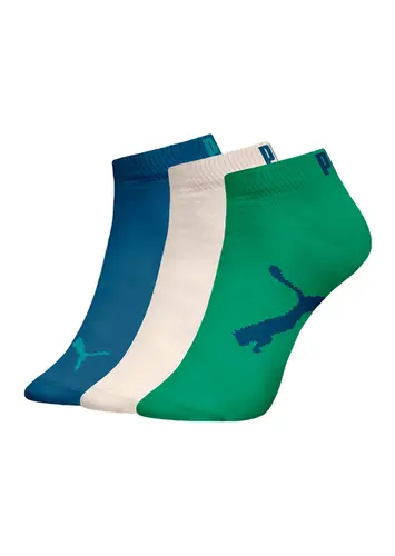 Kit 3 Pares de Meias Infantil Cano Curto Puma 2710-001/003
