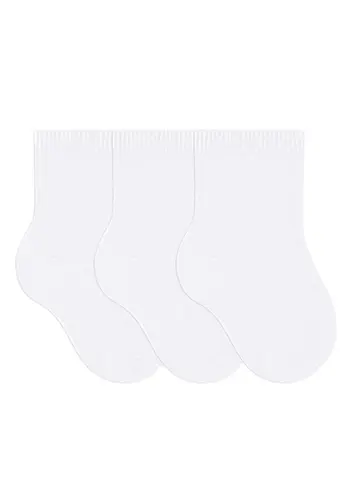 Kit 3 Pares de Meias Infantil Cano Médio Selene 1355-001