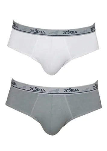 Kit com 2 Cuecas Slip Zorba 716