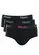 Kit com 3 Cuecas Slip Mash 113.06