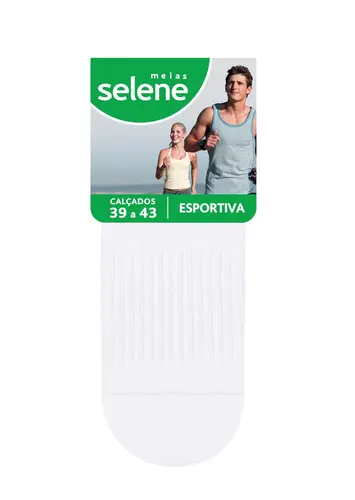 Meia Esportiva Cano Curto Selene 4085-002
