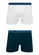 Kit com 2 Cuecas Boxer Lupo 523-088