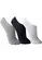 Kit 3 Pares de Meias Esportiva Invisível Lupo 3270-089