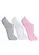 Kit 3 Pares de Meias Esportiva Invisível Lupo 3271-089