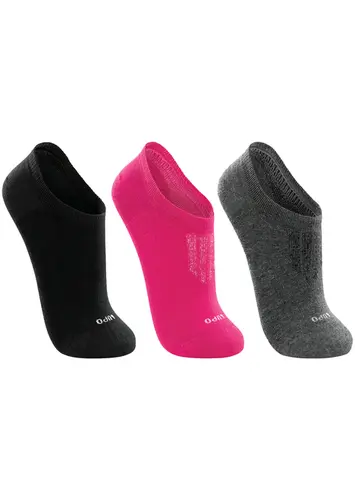 Kit 3 Pares de Meias Esportiva Invisível Lupo 3271-089