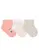 Kit 3 Pares de Meias Bebê Cano Curto Selene 1360-001