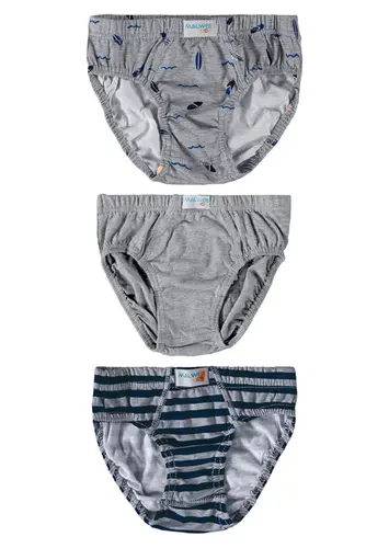 Kit com 3 Cuecas Infantil Slip Malwee 1000090623