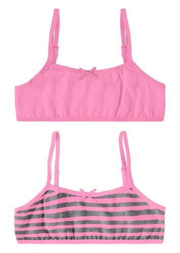 Kit com 2 Tops sem Aro e sem Bojo Infantil Malwee 1000090619
