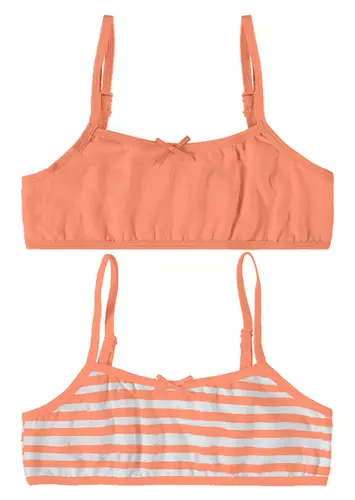 Kit com 2 Tops sem Aro e sem Bojo Infantil Malwee 1000090619