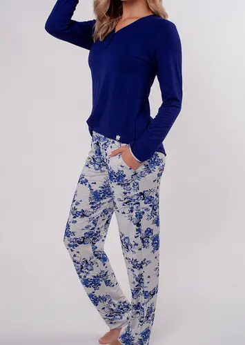 Pijama Feminino Longo Podiun 225114
