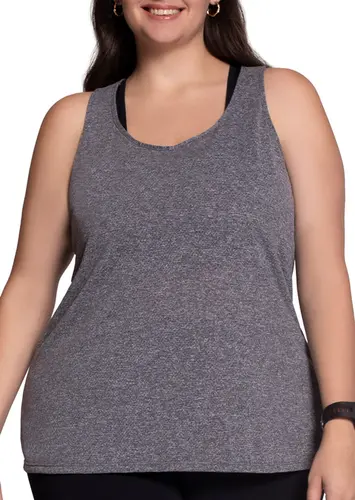 Camiseta Regata Feminina Selene 24945-001 Plus Size