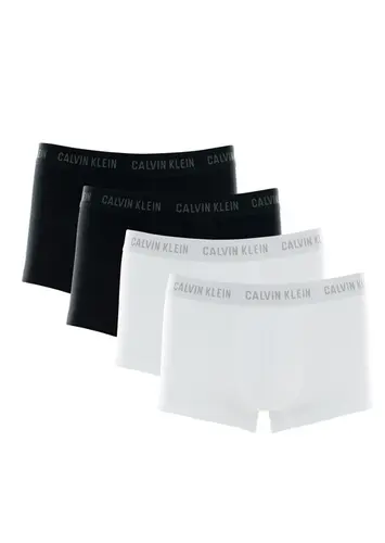 Kit com 4 Cuecas Boxer Calvin Klein C11.07