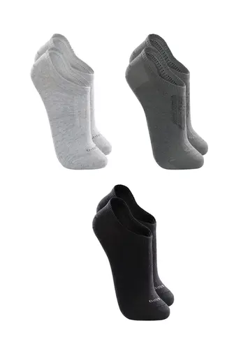 Kit 3 Pares de Meias Esportiva Invisível Lupo 3270-089