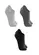 Kit 3 Pares de Meias Esportiva Invisível Lupo 3270-089