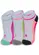 Kit 3 Pares de Meias Cano Curto Puket 8522
