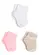 Kit 3 Pares de Meias Bebê Cano Médio Lupo 2724-089