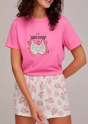 Pijama Feminino Curto Hering 7cu5