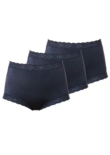 Kit com 3 Calcinhas Alta Safira Demillus 57330