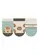 Kit 3 Pares de Meias Bebê Cano Curto Selene 1150-002