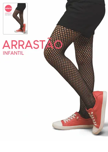 Meia Calça Infantil Arrastão Selene 9220-001