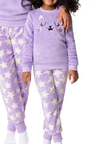 Pijama Infantil Menina Longo Malwee 1000103817