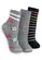 Kit 3 Pares de Meias Infantil Cano Médio Trifil 5028