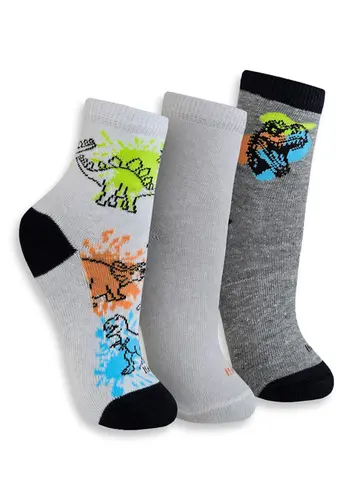 Kit 3 Pares de Meias Infantil Cano Médio Trifil 5008
