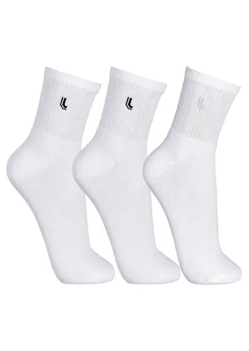 Kit 3 Pares de Meias Esportiva Cano Médio Lupo 3248-089