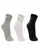 Kit 3 Pares de Meias Esportiva Cano Médio Lupo 3248-089