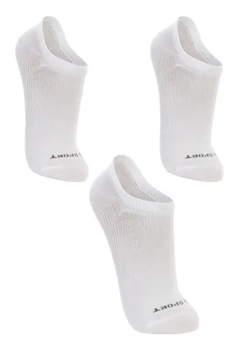 Kit 3 Pares de Meias Esportiva Invisível Lupo 3170-089