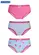 Kit com 3 Calcinhas Infantil Lobinha  18100-089