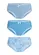 Kit com 3 Calcinhas Infantil Lobinha  18100-089