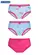 Kit com 3 Calcinhas Infantil Lobinha  18100-089