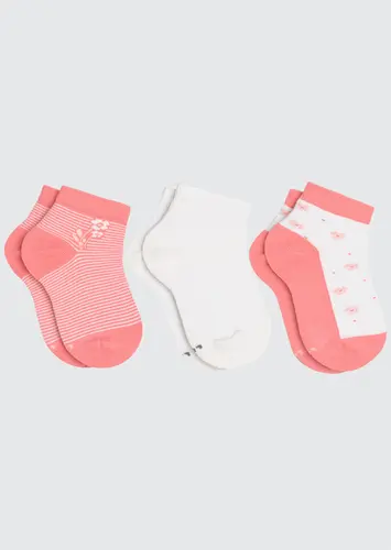 Kit 3 Pares de Meias Infantil Cano Curto Lupo 2680-989