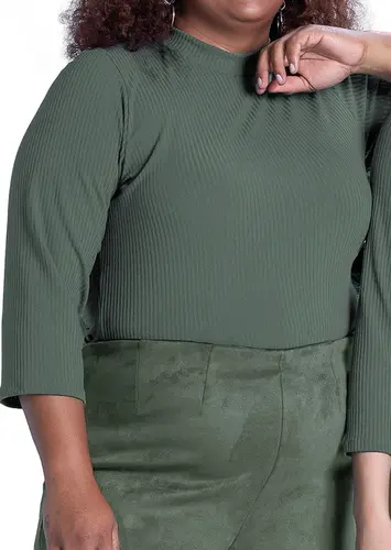 Blusa Feminina Marialicia 52235 Plus Size