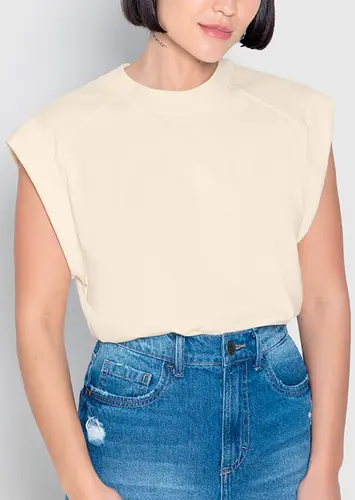 Camiseta Feminina Muscle Tee Enfim 1000117318