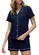Pijama Feminino Curto com Abertura Hering 7cyg