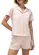 Pijama Feminino Curto com Abertura Hering 7cyg