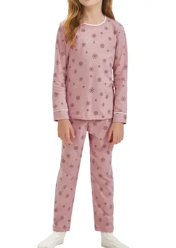 Pijama Infantil Menina Longo Cor com Amor 2050004