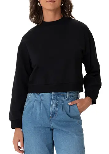 Blusa Feminina Moletom Malwee 1000117661