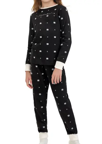 Pijama Infantil Menina Longo Cor com Amor 2050034