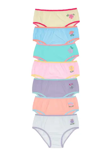 Kit com 7 Calcinhas Infantil Sanny 212920
