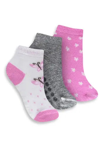 Kit 3 Pares de Meias Bebê Cano Médio Trifil 1005