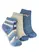 Kit 3 Pares de Meias Bebê Cano Médio Trifil 1003
