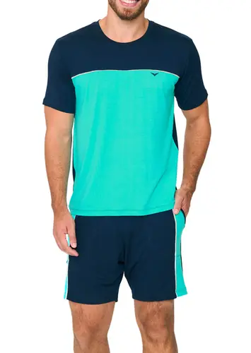 Pijama Masculino Curto Podiun 258037