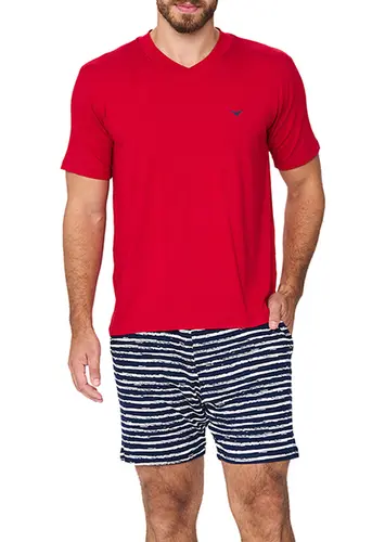 Pijama Masculino Curto Podiun 258049
