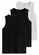 Kit com 3 Camisetas Regata Masculina Hering 0111